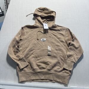 Nike Swoosh Hoodie Women's Sz XS Brown Brand New